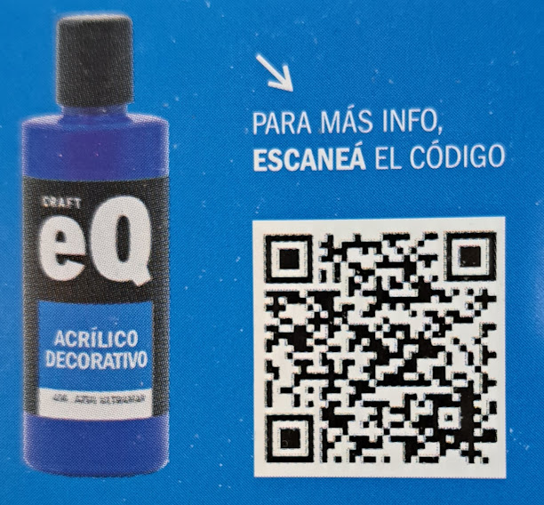 EQ Pintura Acrilica al agua x 50 cc